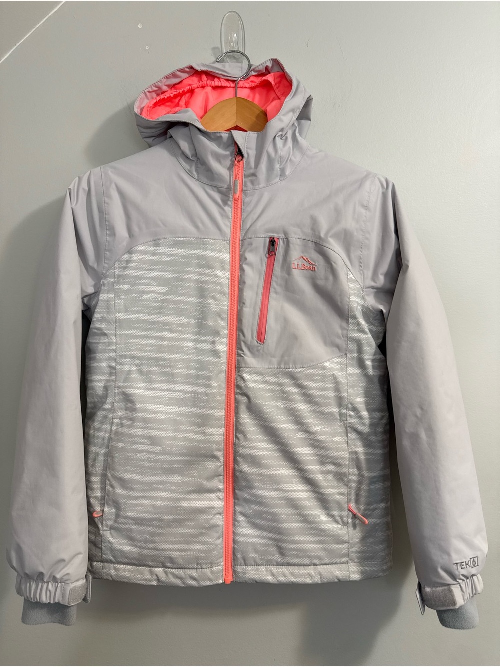 L.L. Bean Kids Waterproof Wildcat Reflective Ski Jacket